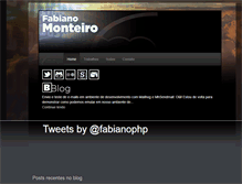 Tablet Screenshot of fabianomonteiro.com